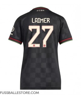 Günstige Bayern Munich Konrad Laimer #27 3rd trikot Damen 2025-26 Kurzarm